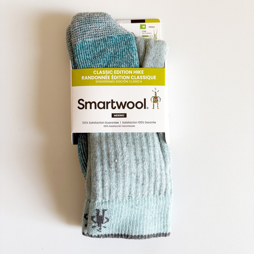 Smartwool Mens Full Cushion Merino Wool Gorpcore Hike Crew Socks M